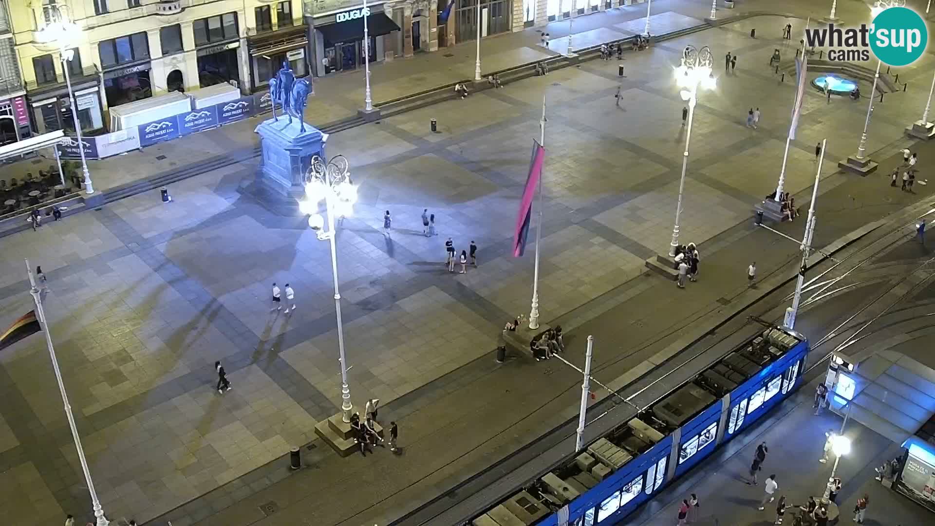 Piazza Ban Jelačić livecam Zagreb – Hotel Dubrovnik