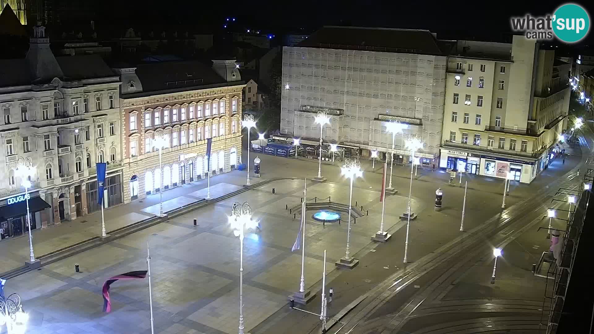 Ban Jelačić Platz  Live webcam Zagreb – Hotel Dubrovnik