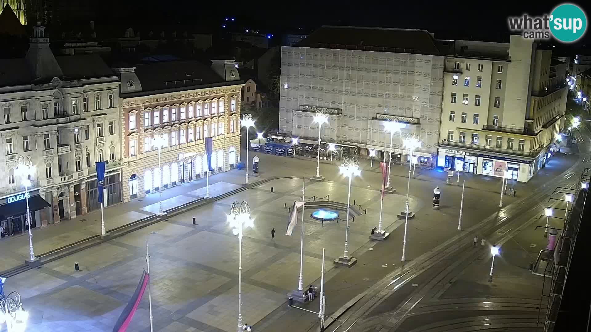 LIVE Webcam Zagreb Hotel Dubrovnik | Ban Jelačić square