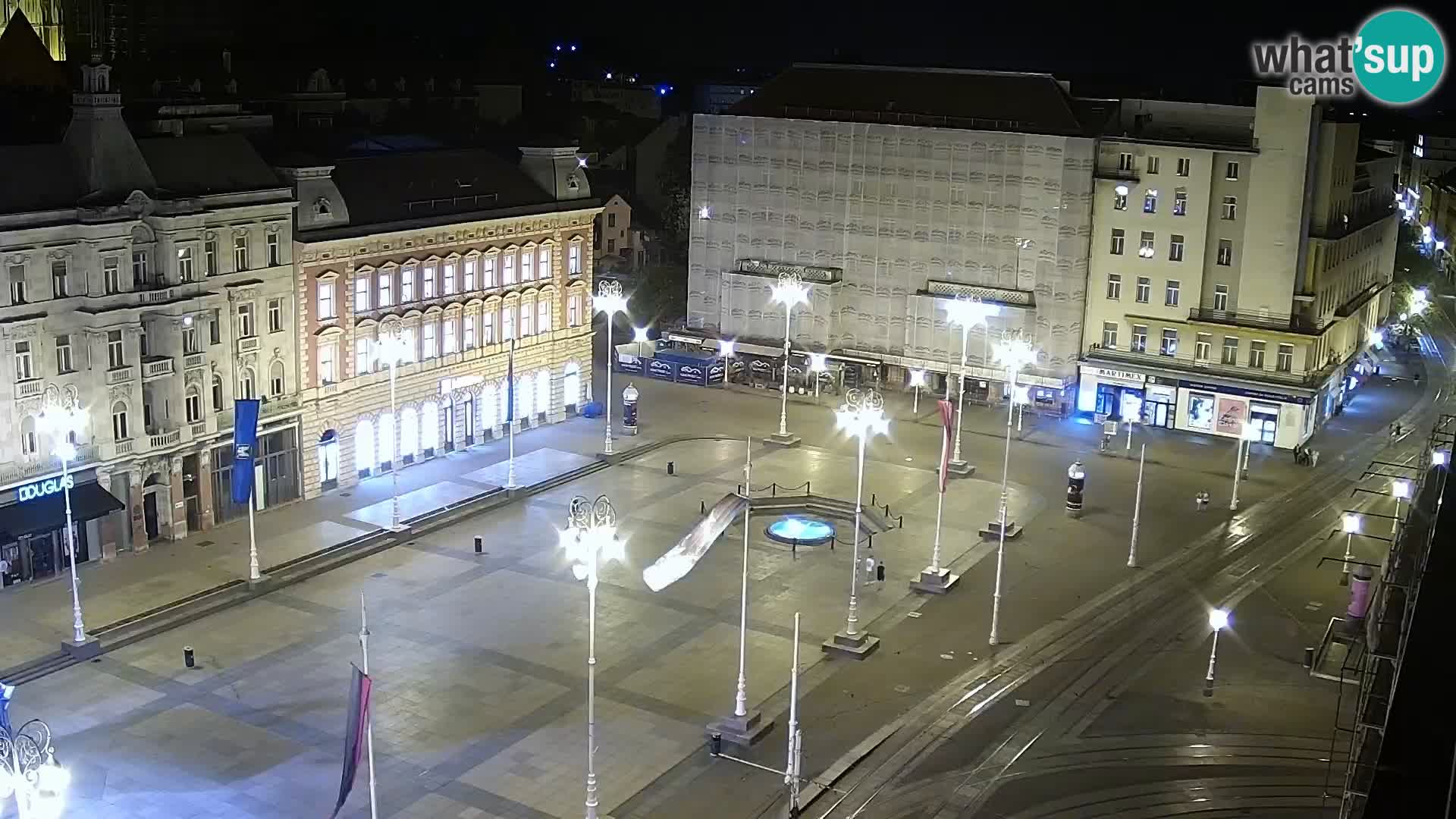 Webcam Zagreb – Ban Jelačić square