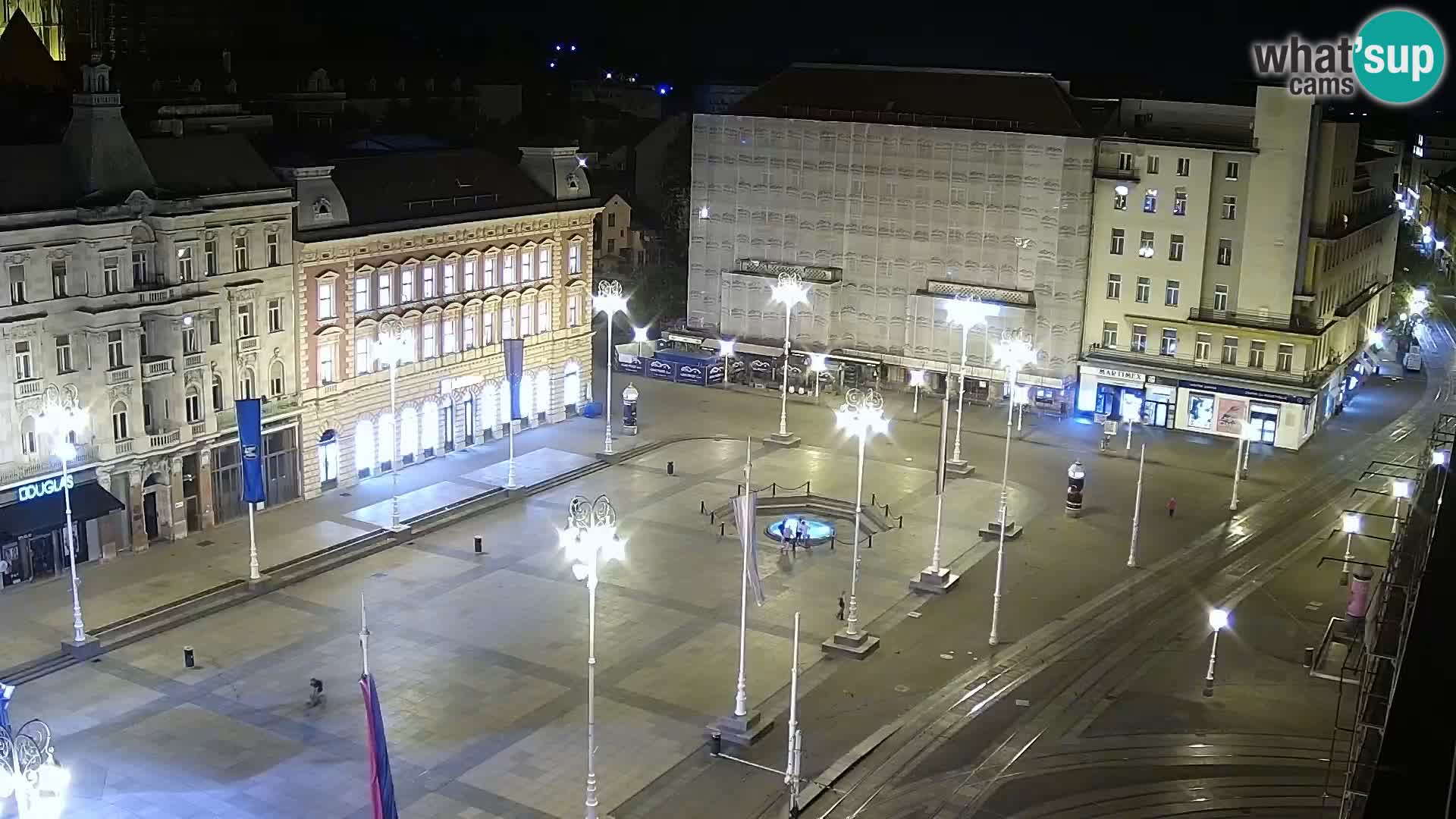 Ban Jelačić Platz  Live webcam Zagreb – Hotel Dubrovnik