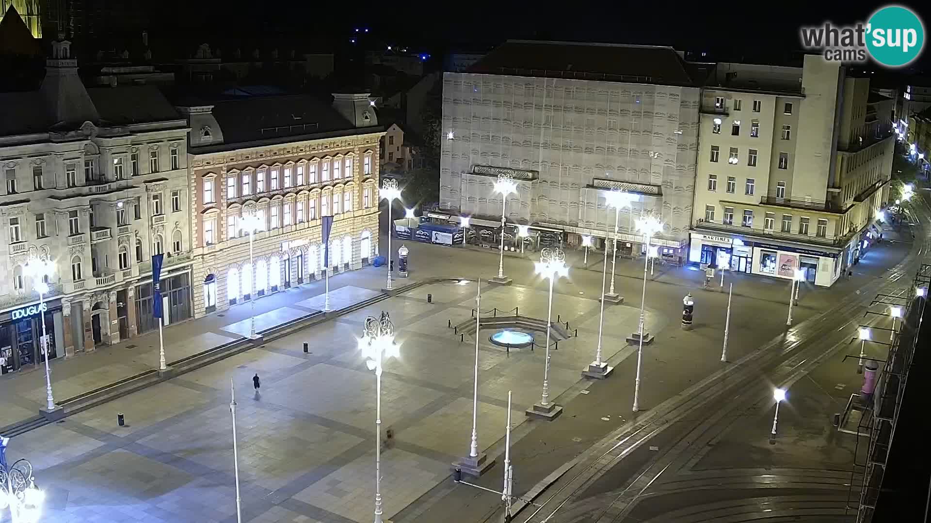 Piazza Ban Jelačić livecam Zagreb – Hotel Dubrovnik