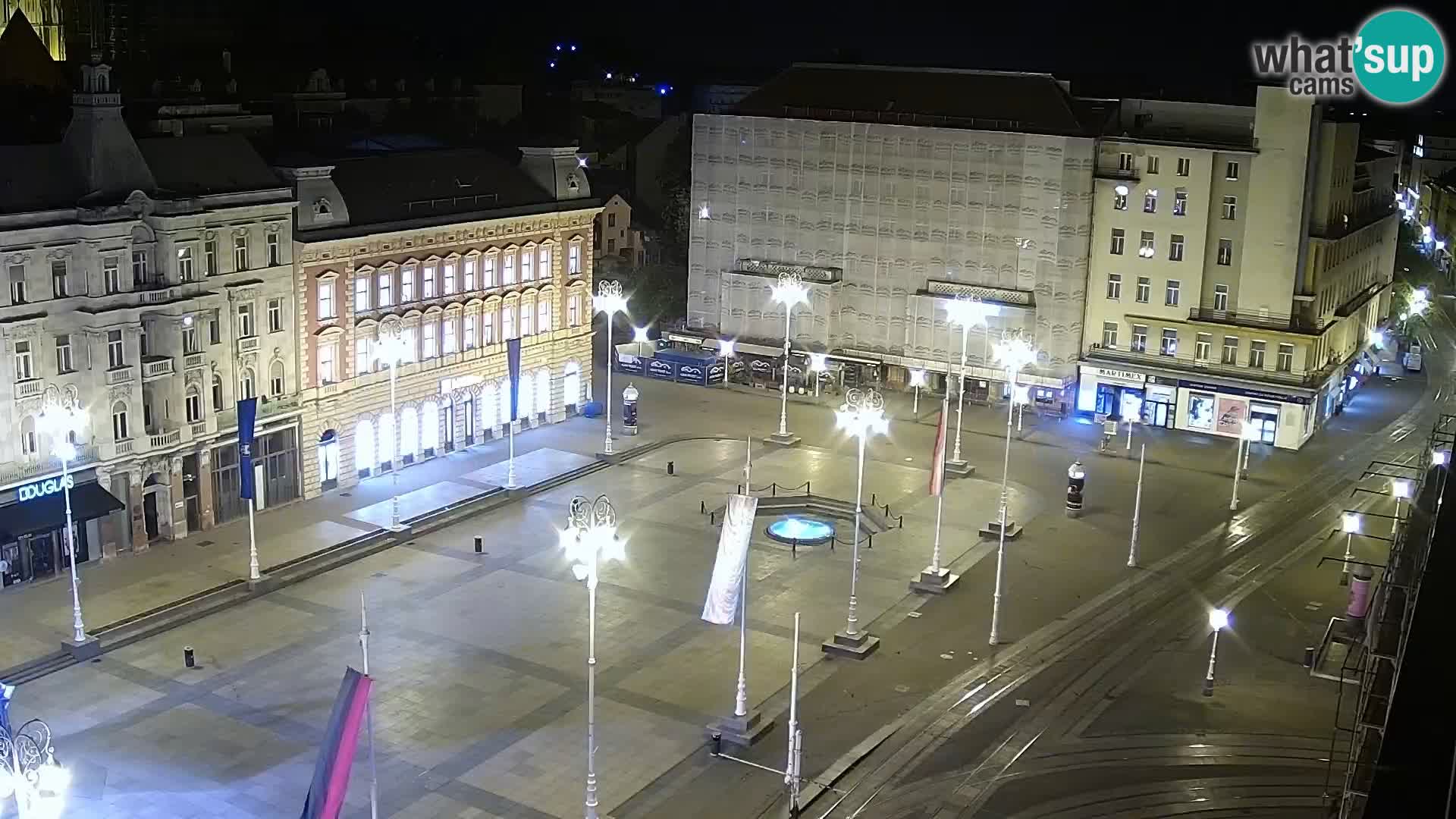 Webcam live Zagreb – Piazza Ban Jelačić