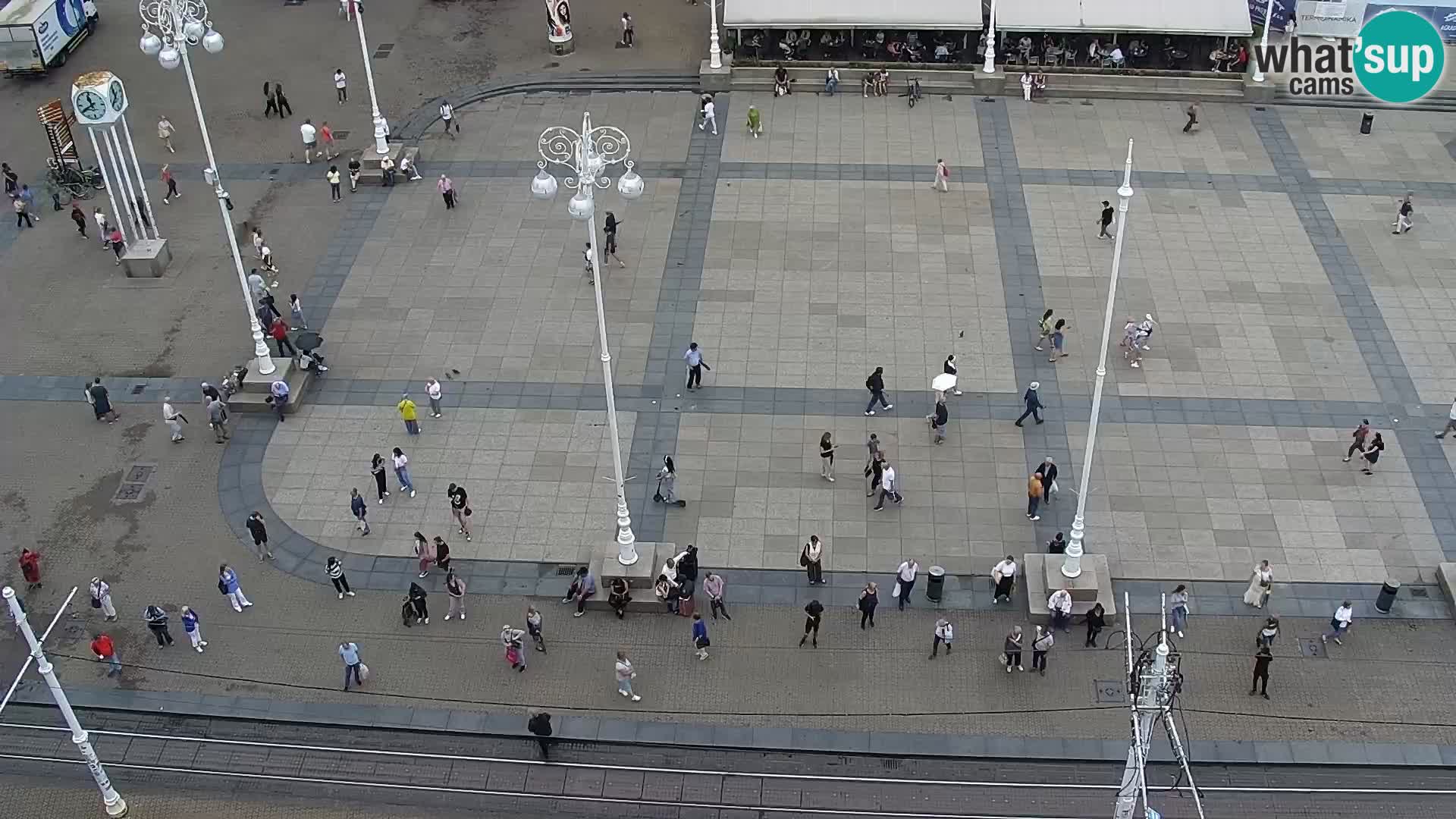 Ban Jelačić live cam Zagreb – Hotel Dubrovnik