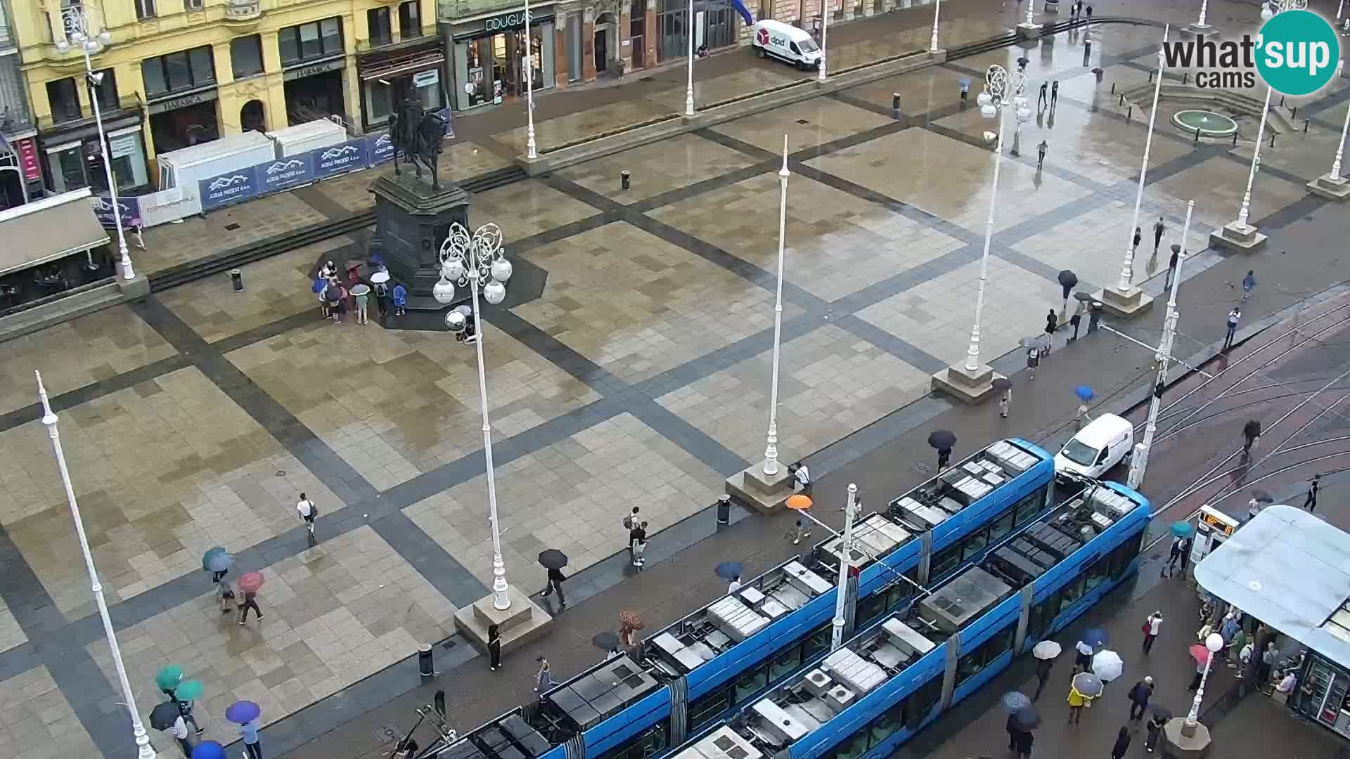 Plaza Ban Jelačić camera en vivo Zagreb – Hotel Dubrovnik