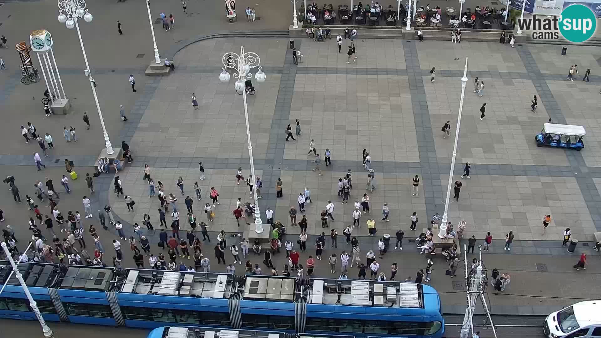Ban Jelačić Platz  Live webcam Zagreb – Hotel Dubrovnik