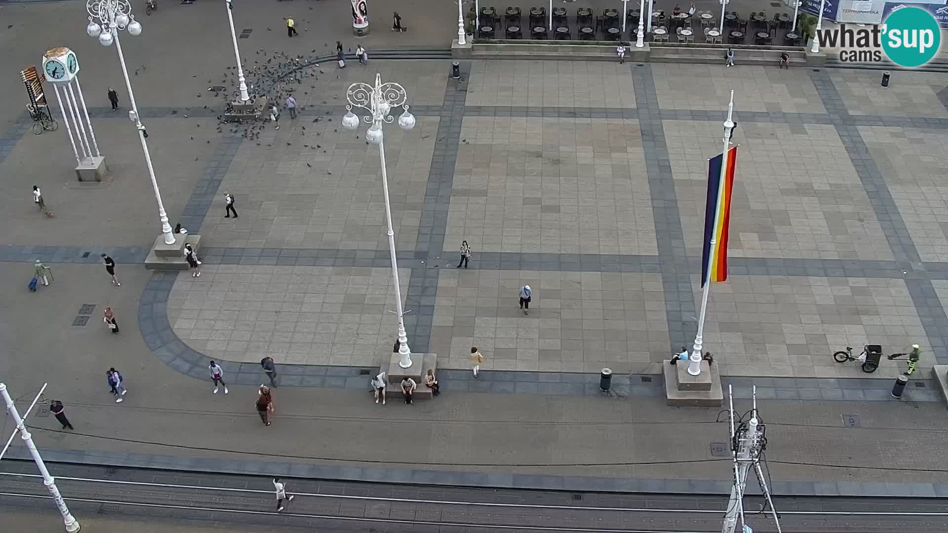 Webcam live Zagreb – Piazza Ban Jelačić
