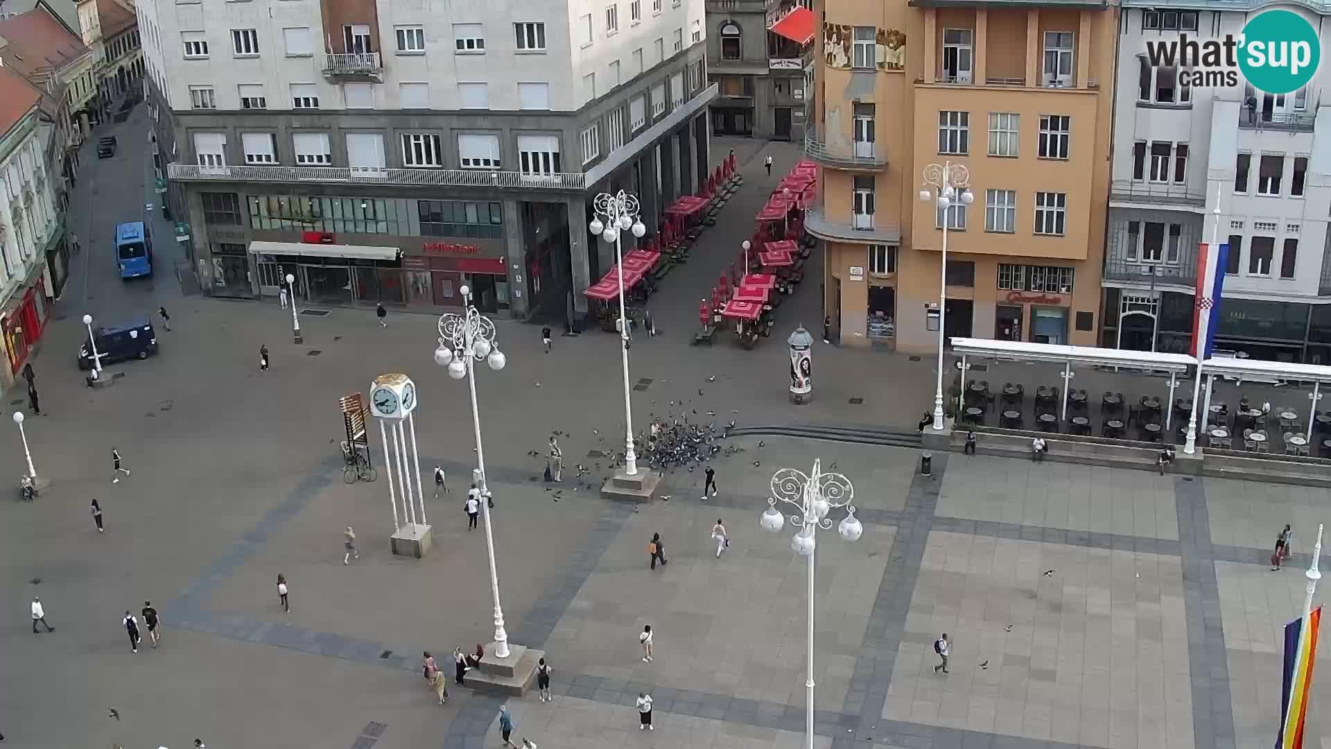 Ban Jelačić live cam Zagreb – Hotel Dubrovnik