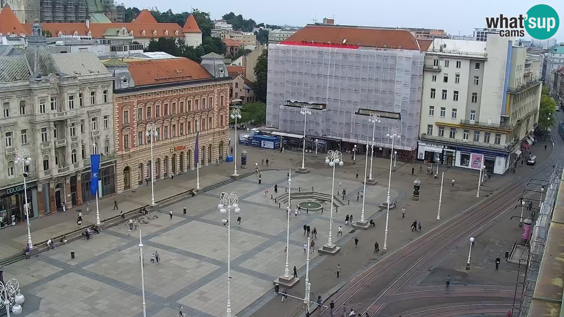 Webcam Zagreb – Plaza Ban Jelačić