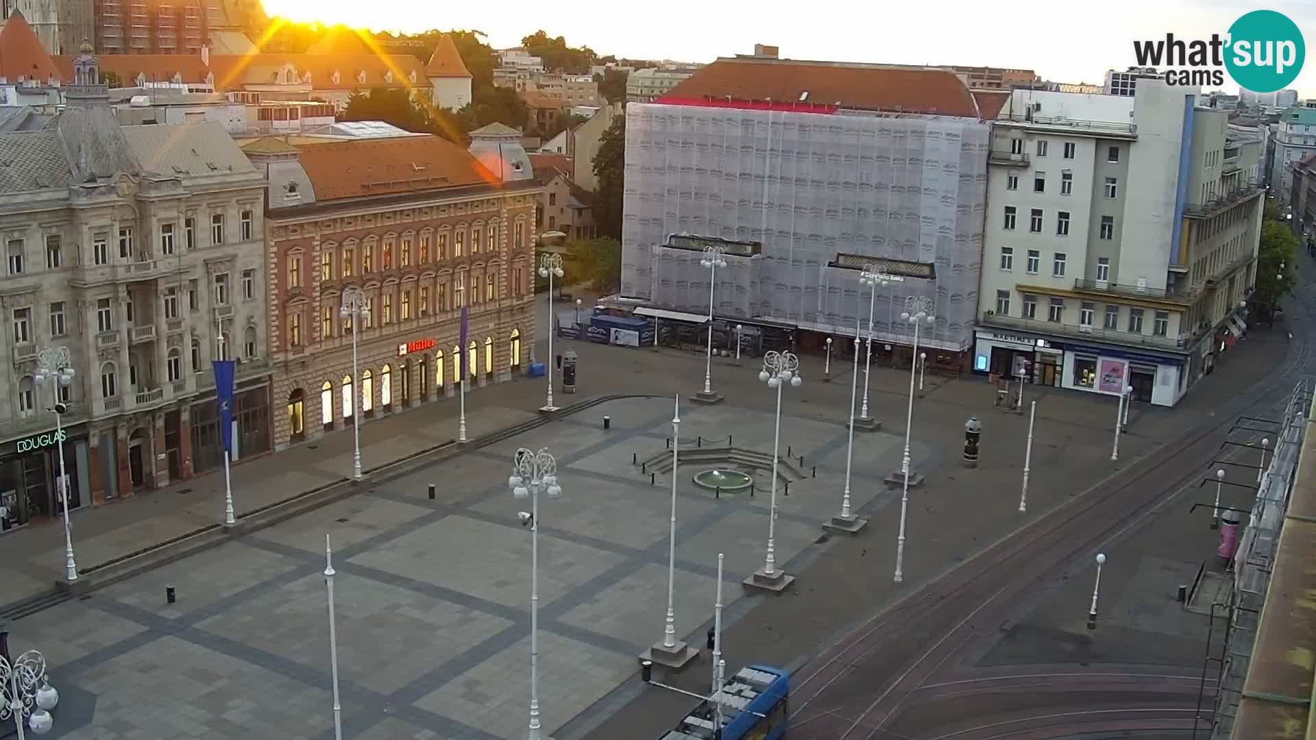 Ban Jelačić live cam Zagreb – Hotel Dubrovnik