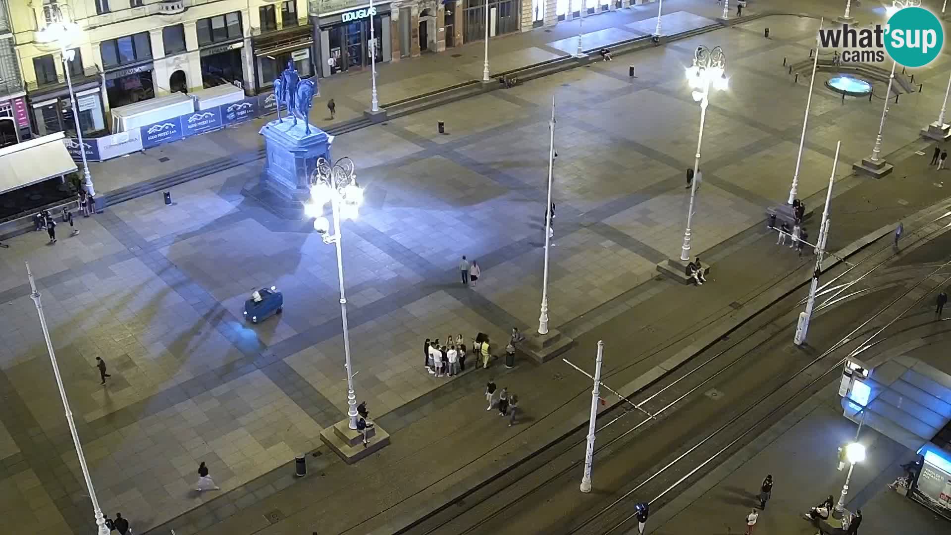 Ban Jelačić live cam Zagreb – Hotel Dubrovnik