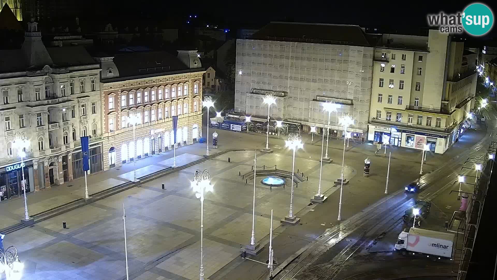 Webcam live Zagreb – Piazza Ban Jelačić