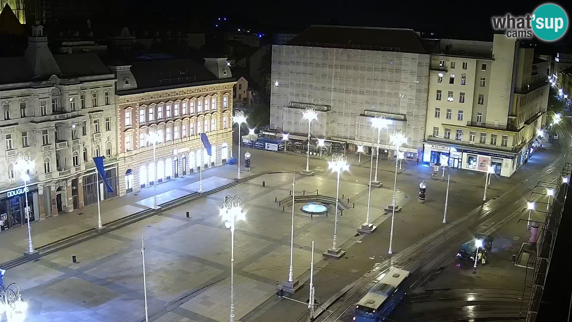 Webcam Zagreb – Ban Jelačić square