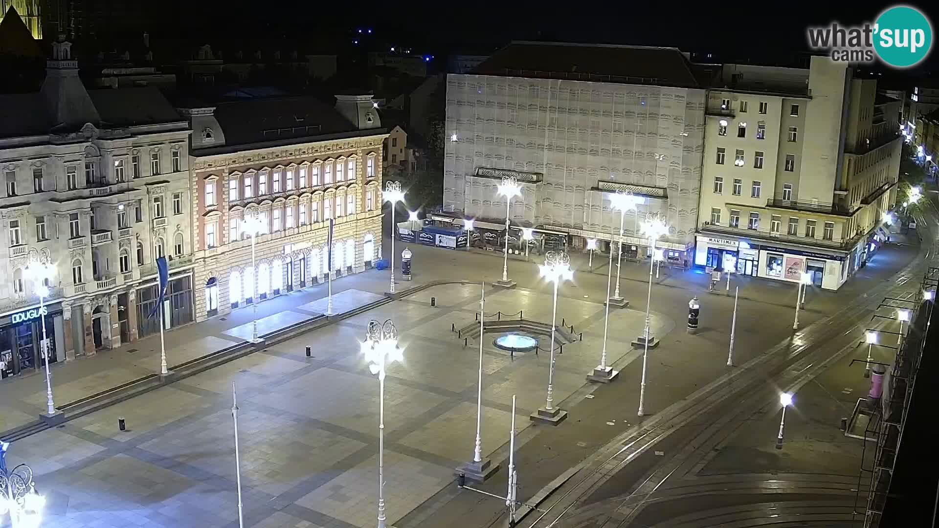 Webcam live Zagreb – Ban Jelačić Platz