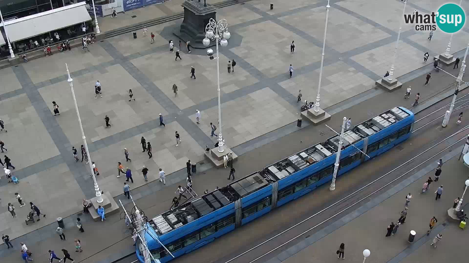 LIVE Webcam Zagreb Hotel Dubrovnik | Ban Jelačić square