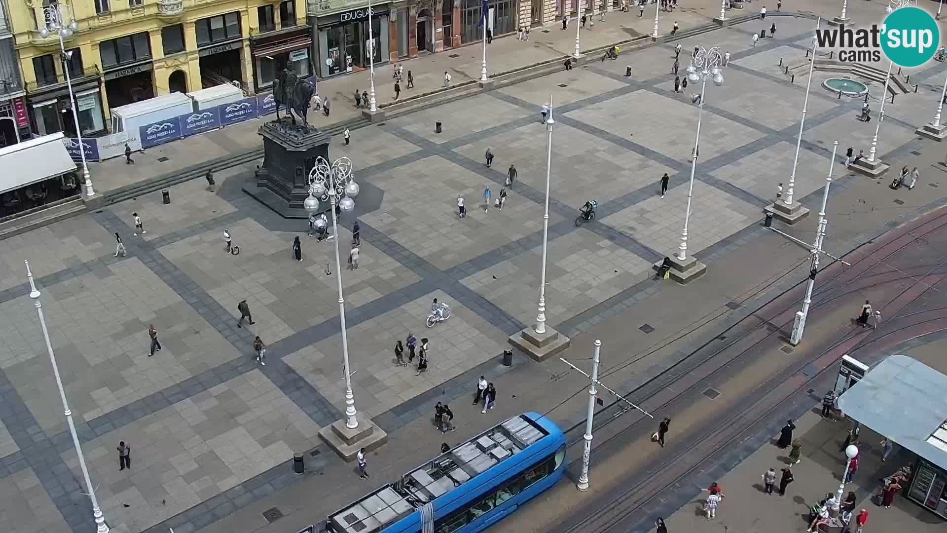 Plaza Ban Jelačić camera en vivo Zagreb – Hotel Dubrovnik