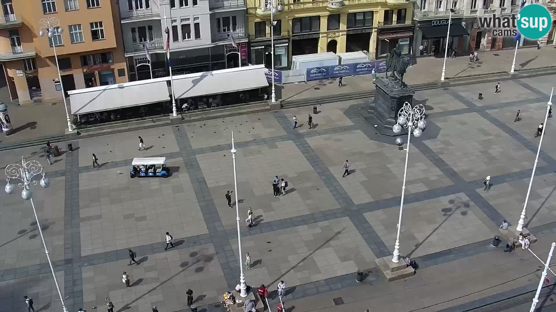Plaza Ban Jelačić camera en vivo Zagreb – Hotel Dubrovnik