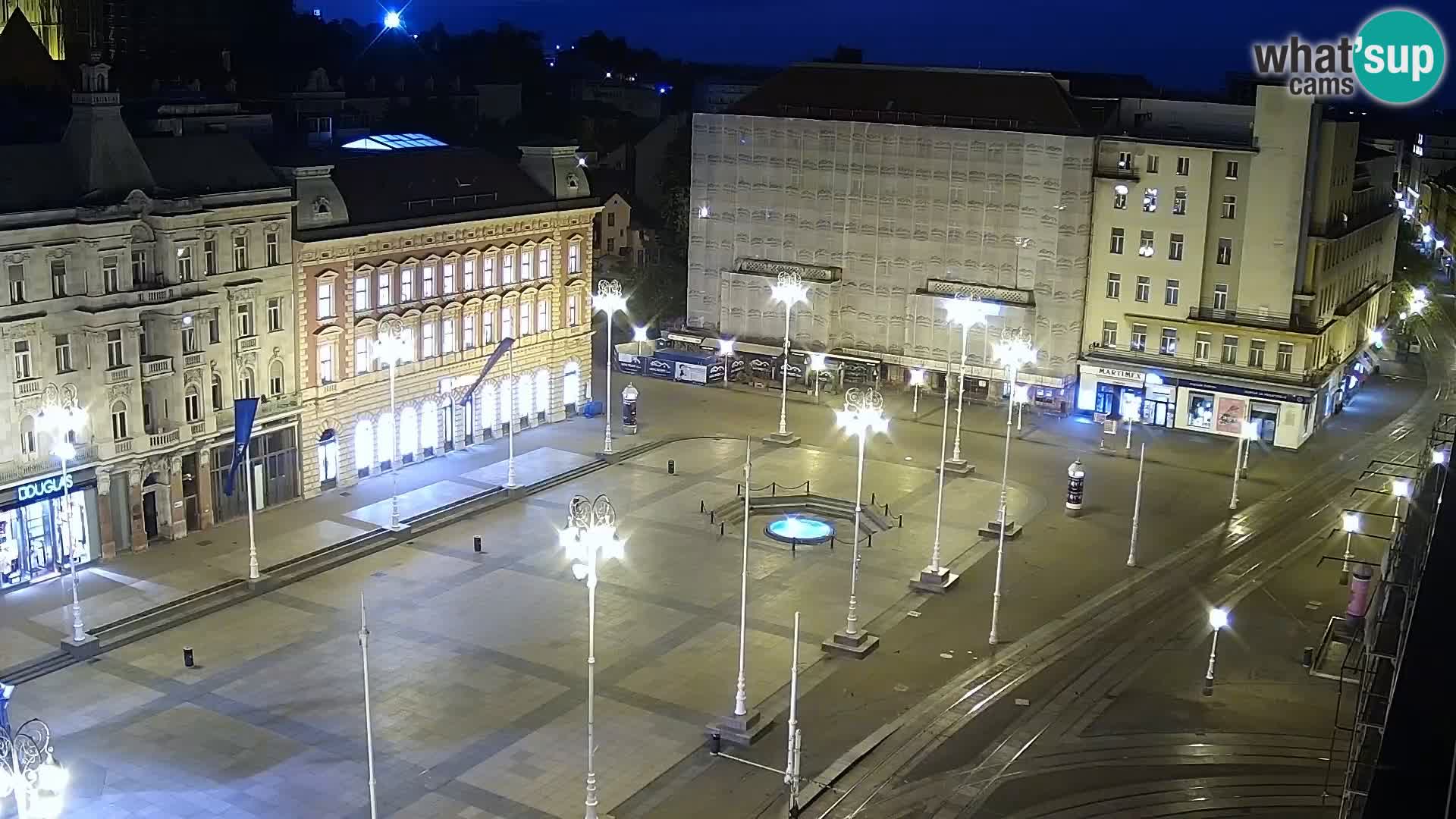 Webcam Zagreb – Plaza Ban Jelačić