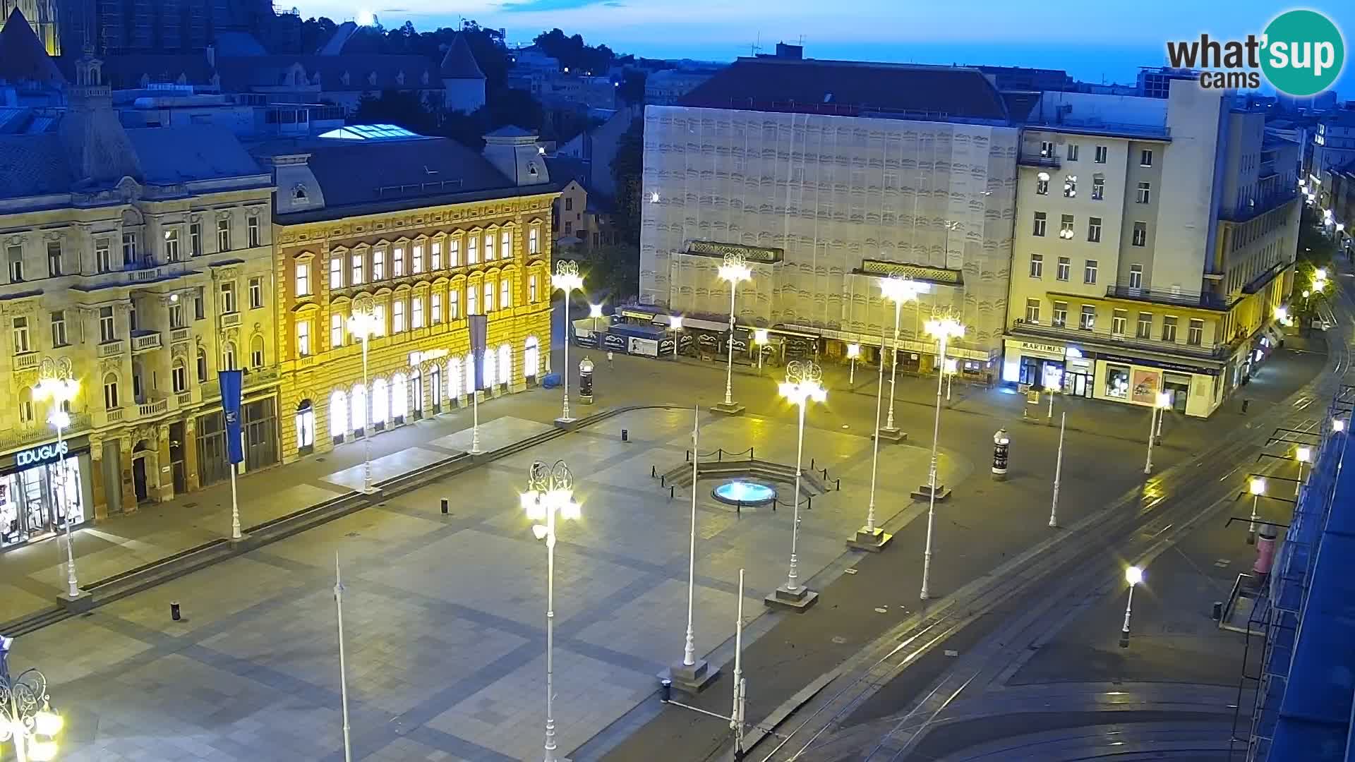 Webcam live Zagreb – Ban Jelačić Platz