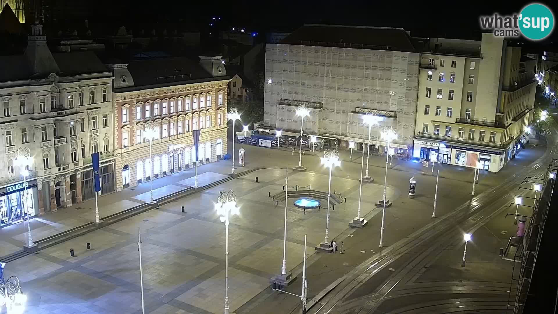 Zagreb – Bana Jelačića square panorama
