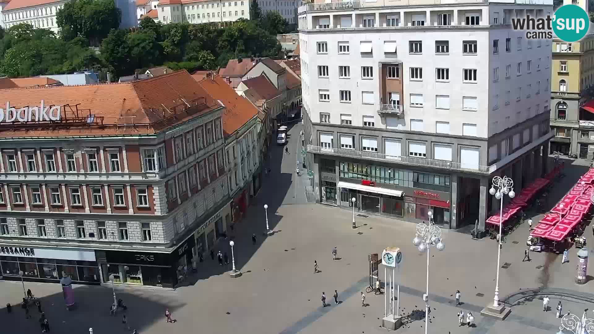 Ban Jelačić live cam Zagreb – Hotel Dubrovnik