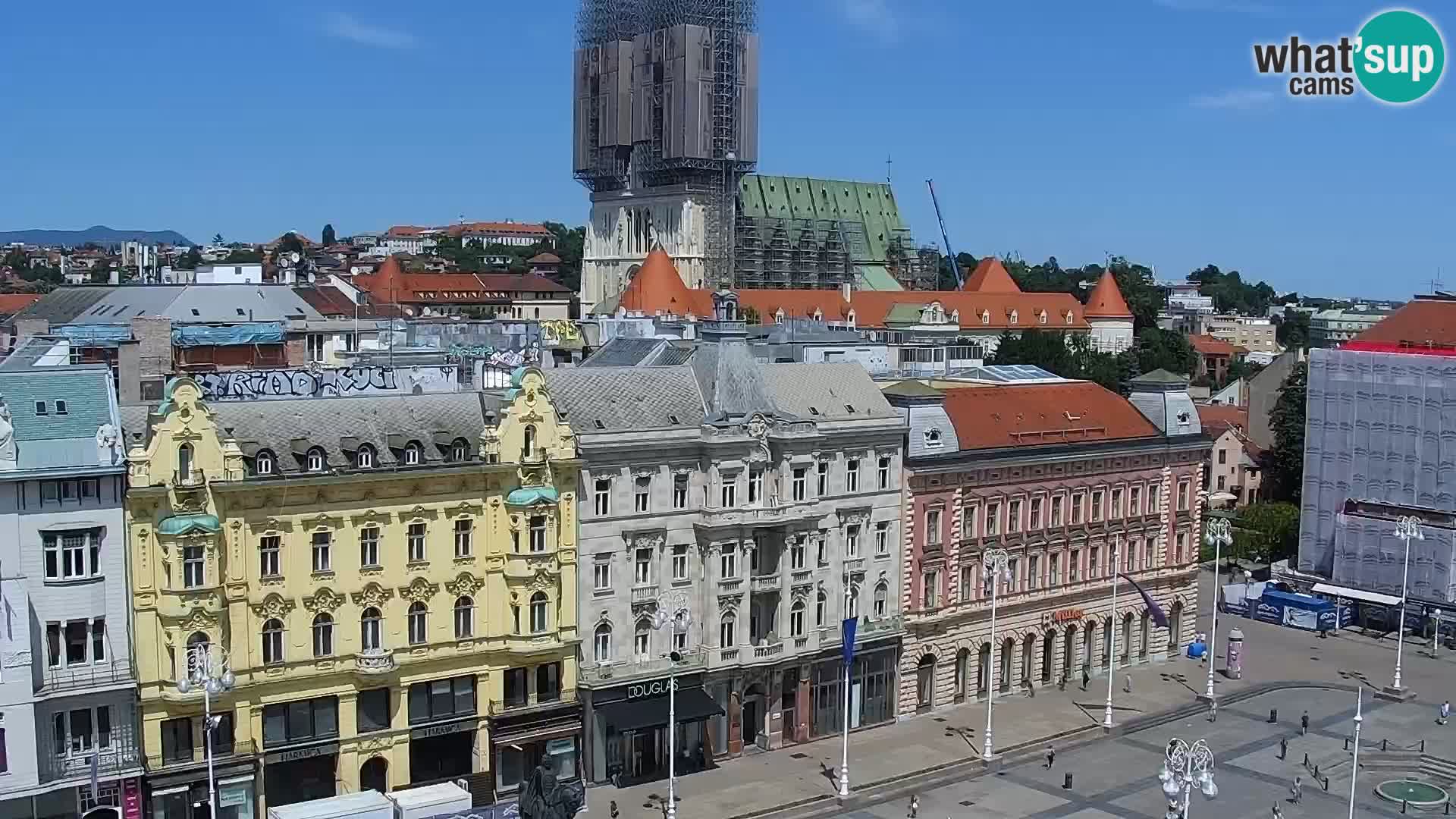 Webcam Zagreb – Ban Jelačić square
