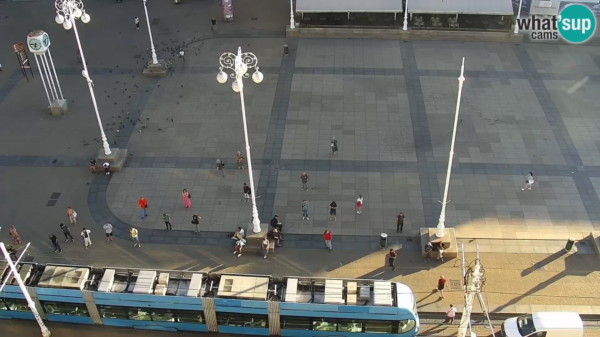 Zagreb – Bana Jelačića square panorama