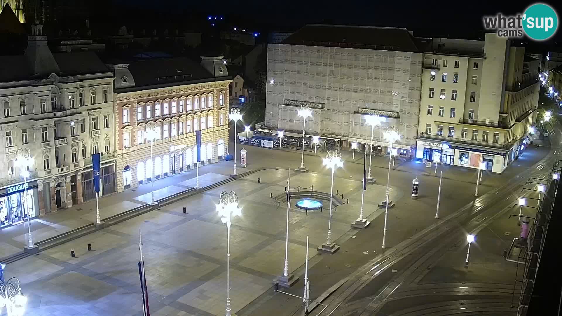 Webcam Zagreb – Ban Jelačić square