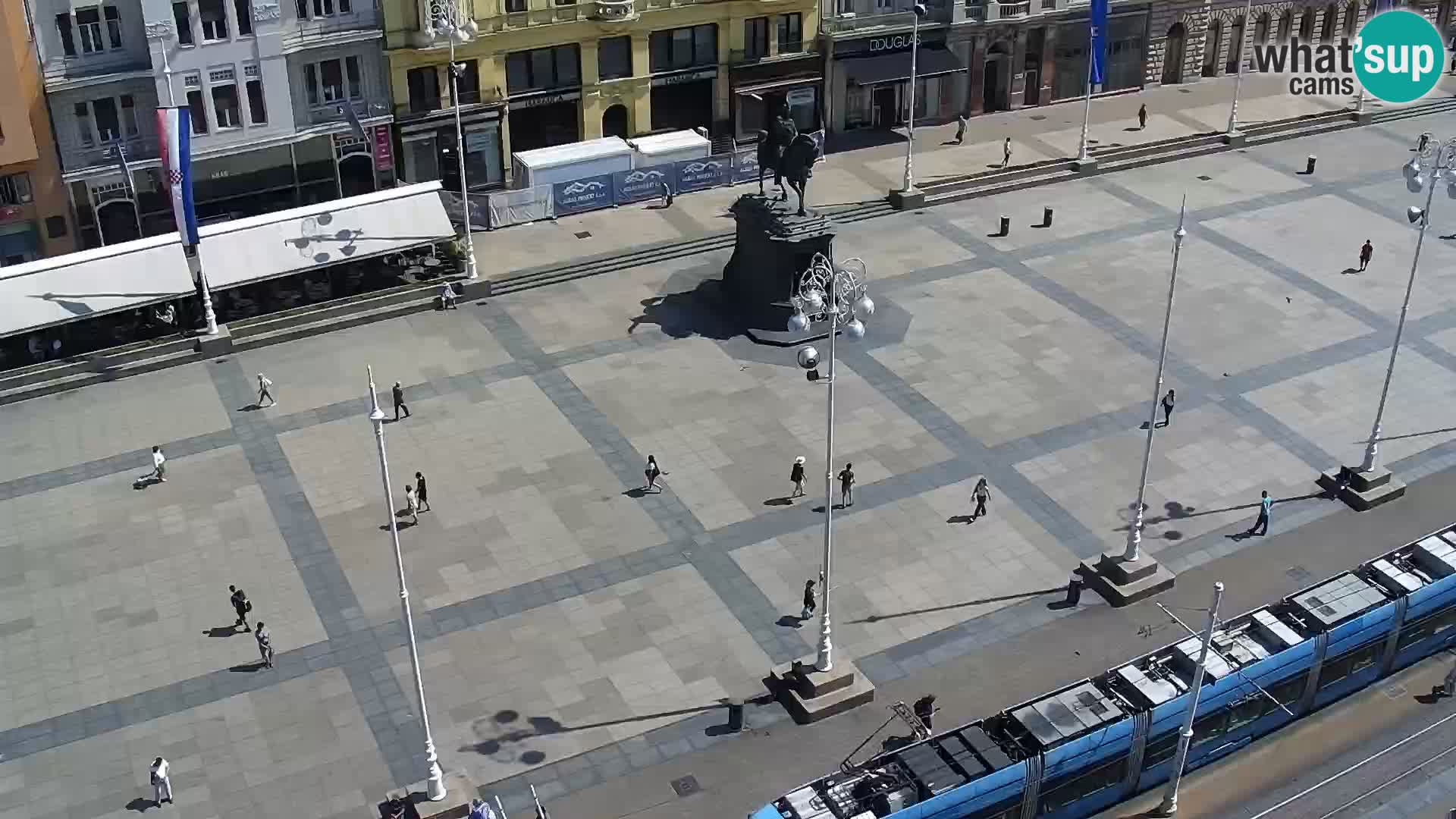 Ban Jelačić live cam Zagreb – Hotel Dubrovnik