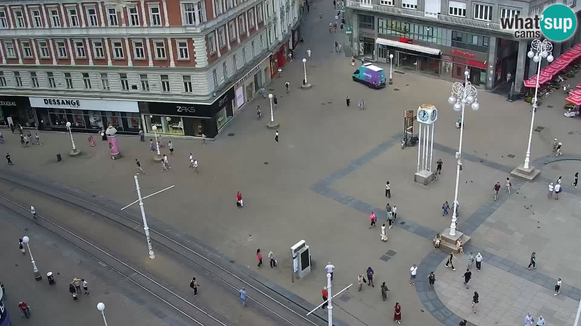 Zagreb – Bana Jelačića square panorama