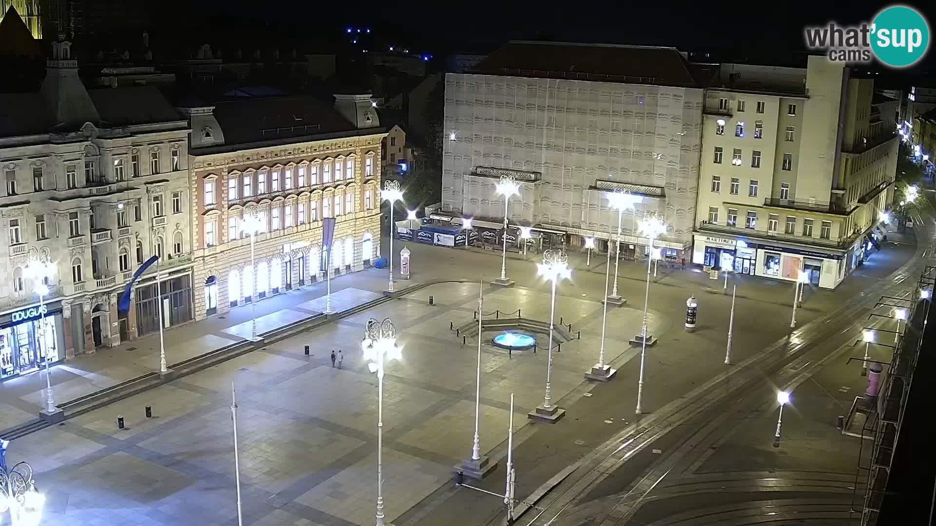 Piazza Ban Jelačić livecam Zagreb – Hotel Dubrovnik