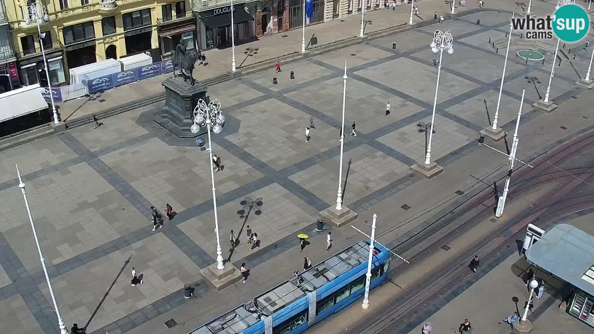 LIVE Webcam Zagreb Hotel Dubrovnik | Ban Jelačić square
