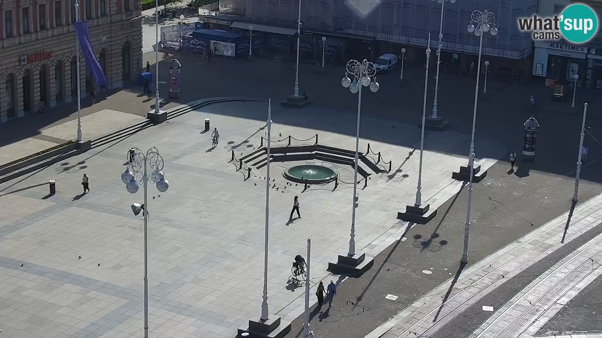 Webcam Zagreb – Ban Jelačić square
