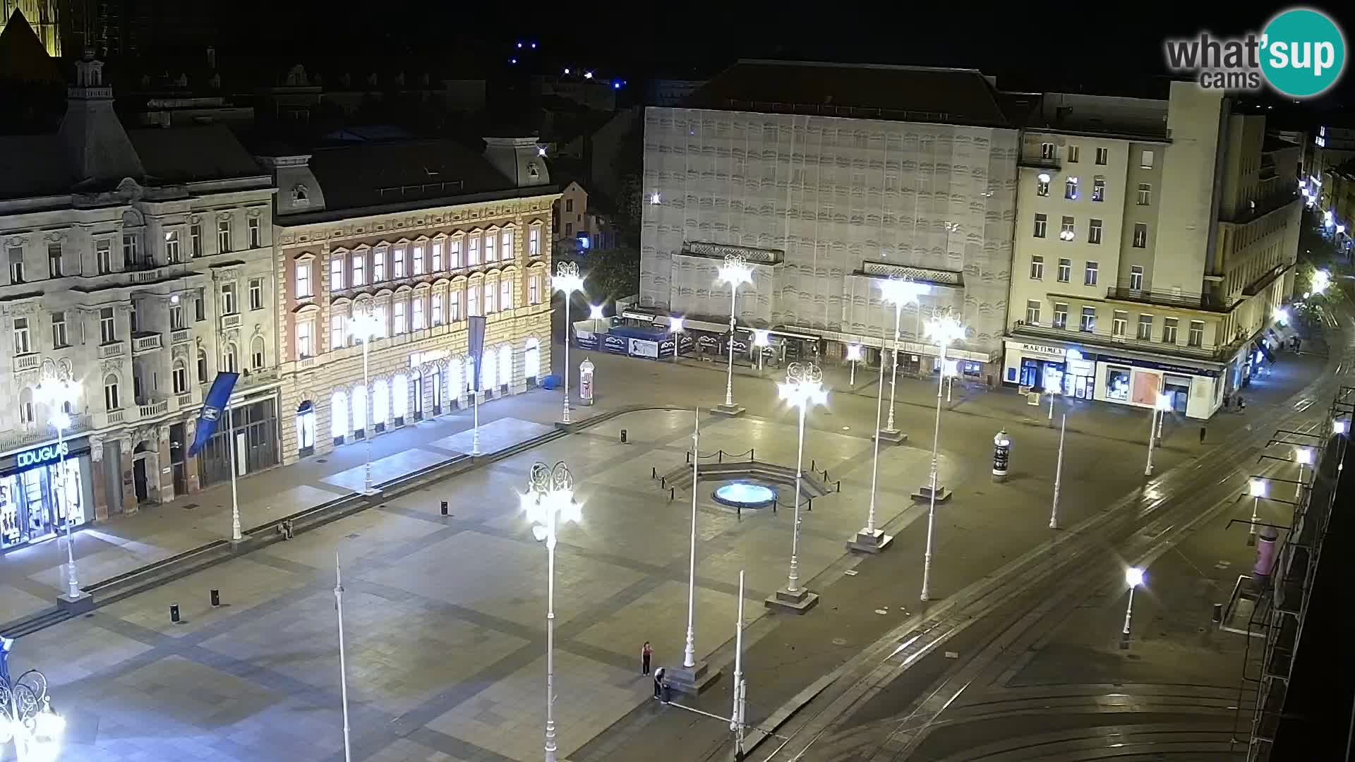 Ban Jelačić Platz  Live webcam Zagreb – Hotel Dubrovnik