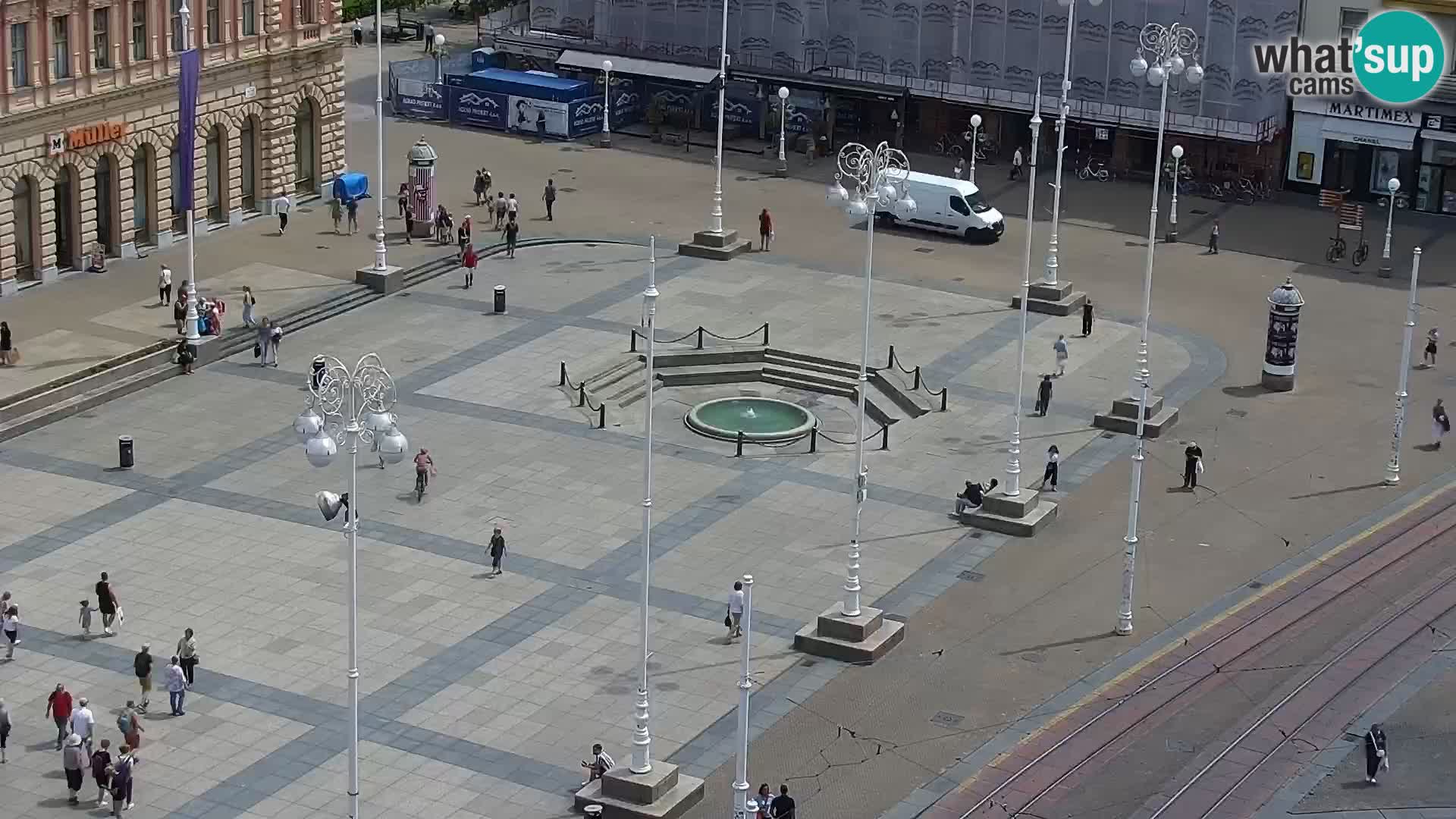 Webcam Zagreb – Carré Ban Jelačić