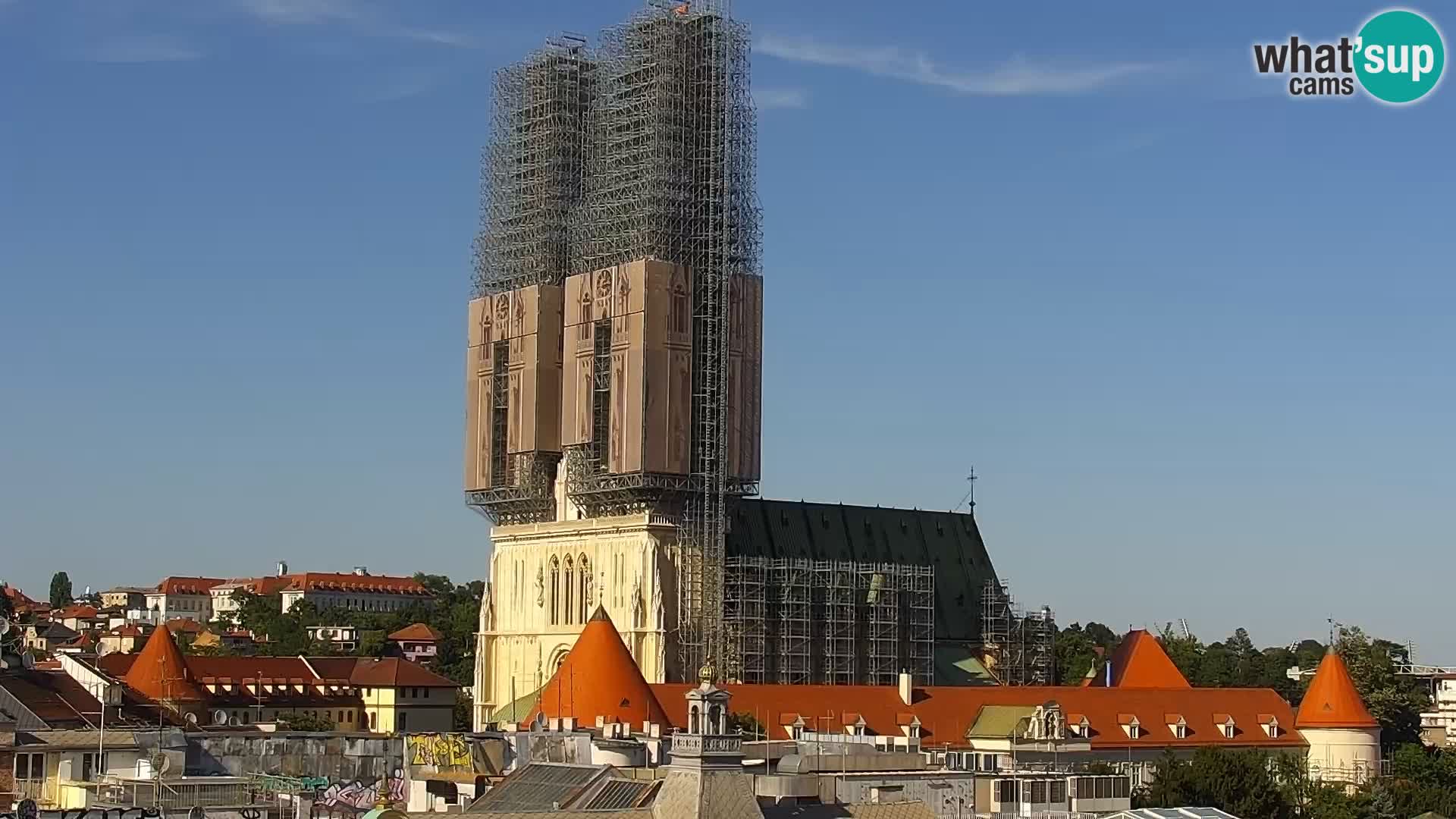 Trg Bana Jelačića web kamera Zagreb – Hotel Dubrovnik