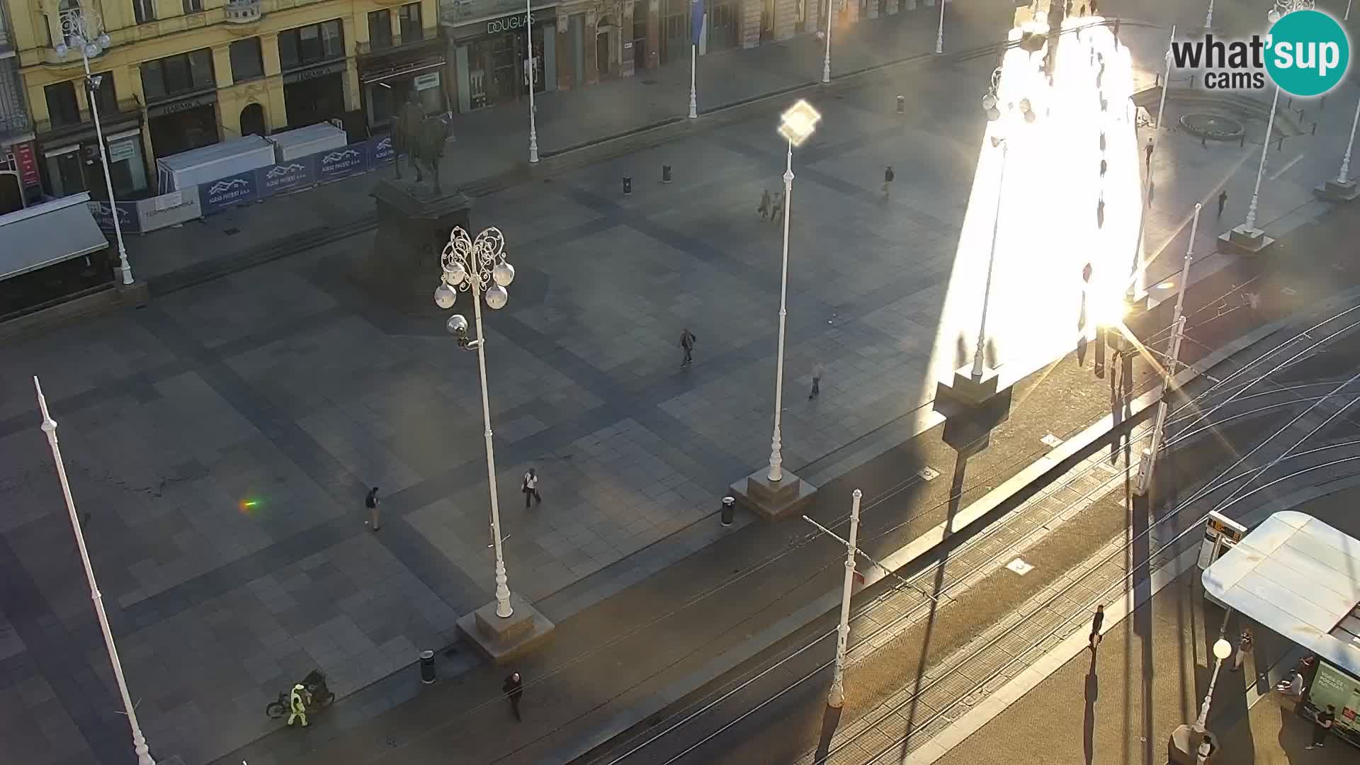 Webcam Zagreb – Ban Jelačić square