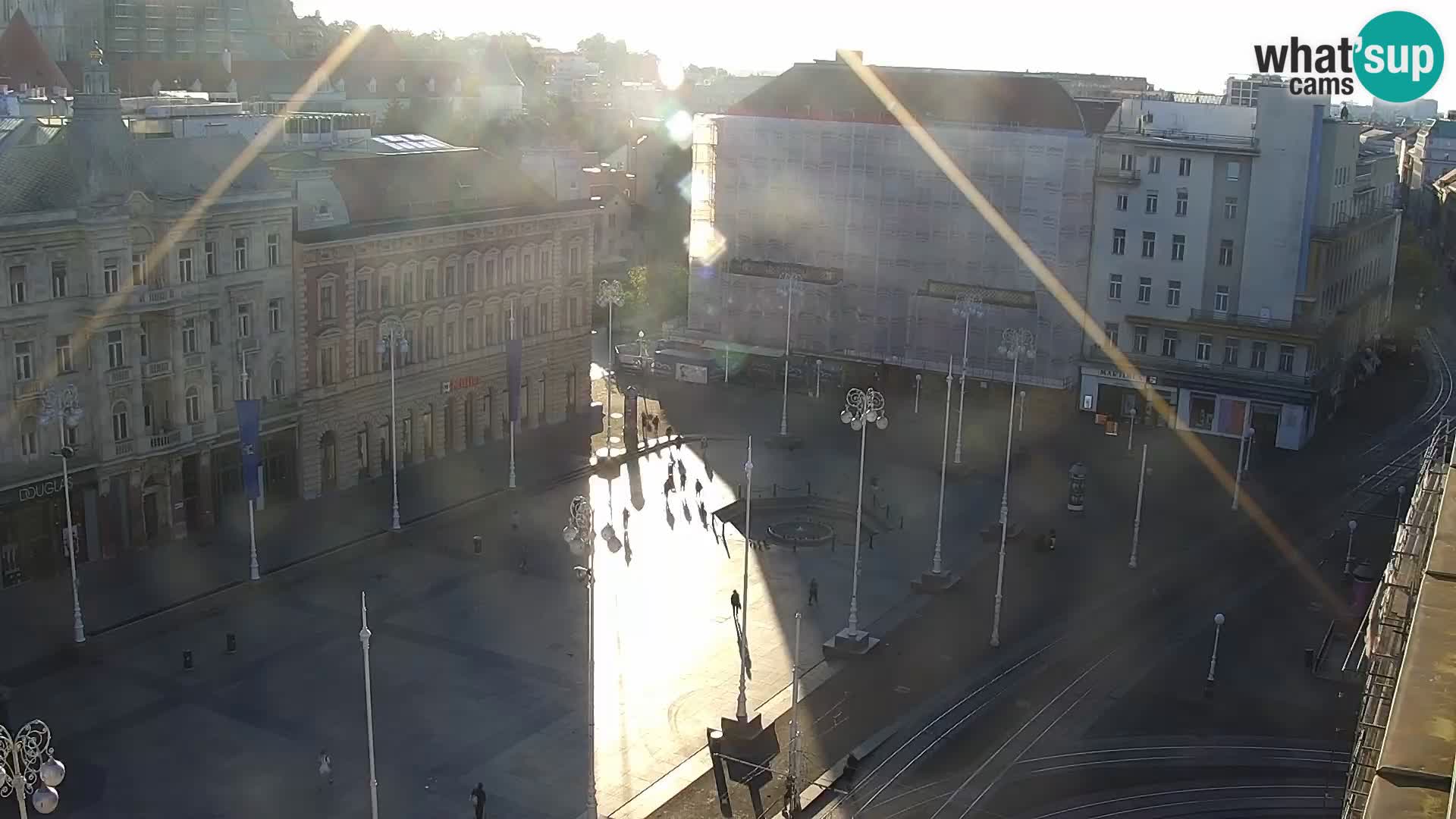 Webcam live Zagreb – Ban Jelačić Platz