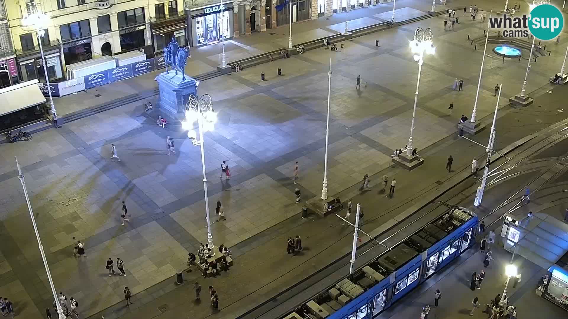 Plaza Ban Jelačić camera en vivo Zagreb – Hotel Dubrovnik