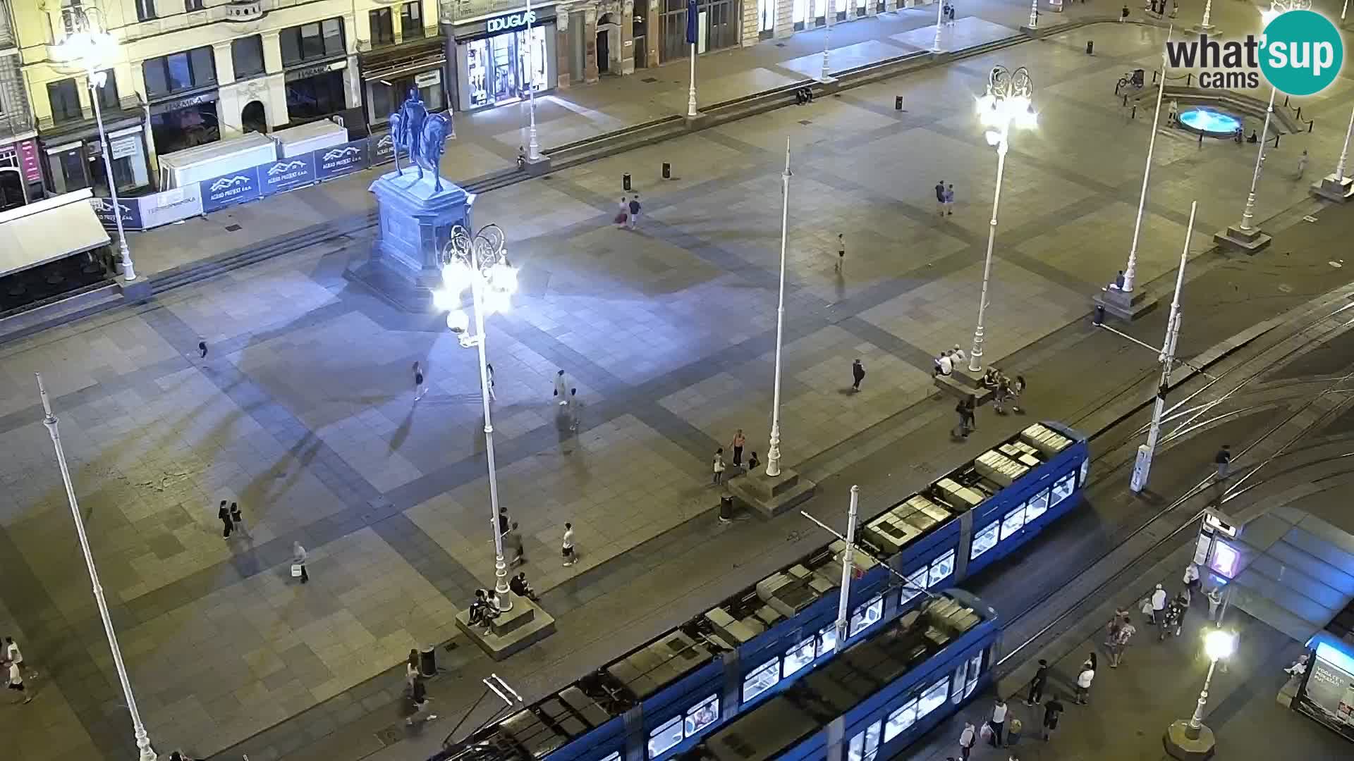Piazza Ban Jelačić livecam Zagreb – Hotel Dubrovnik