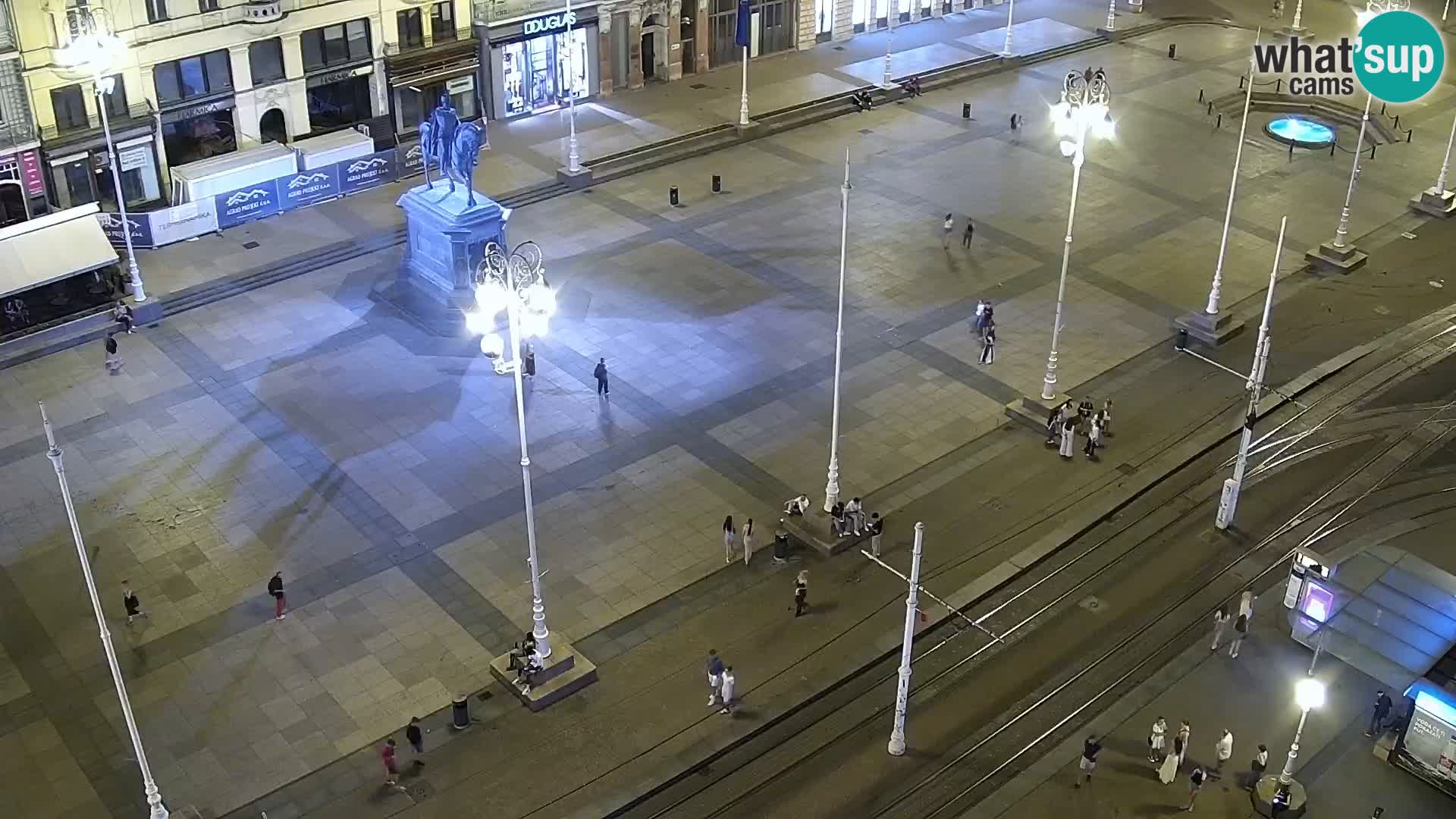 Ban Jelačić live cam Zagreb – Hotel Dubrovnik