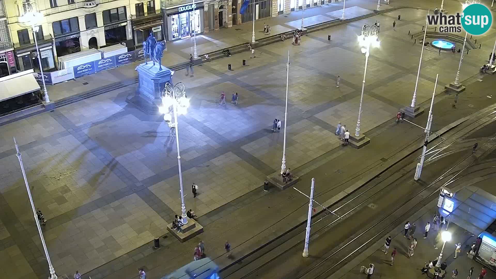 Webcam Zagreb – Ban Jelačić square