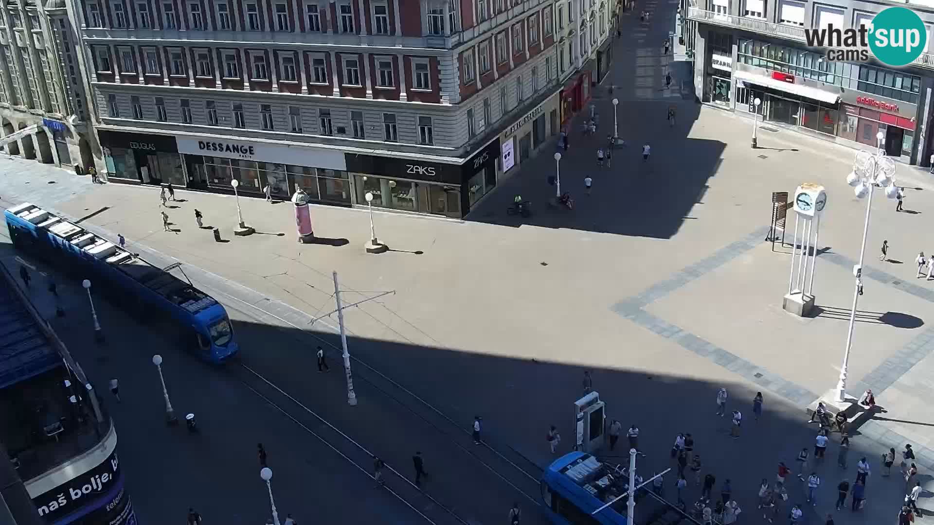 Ban Jelačić live cam Zagreb – Hotel Dubrovnik