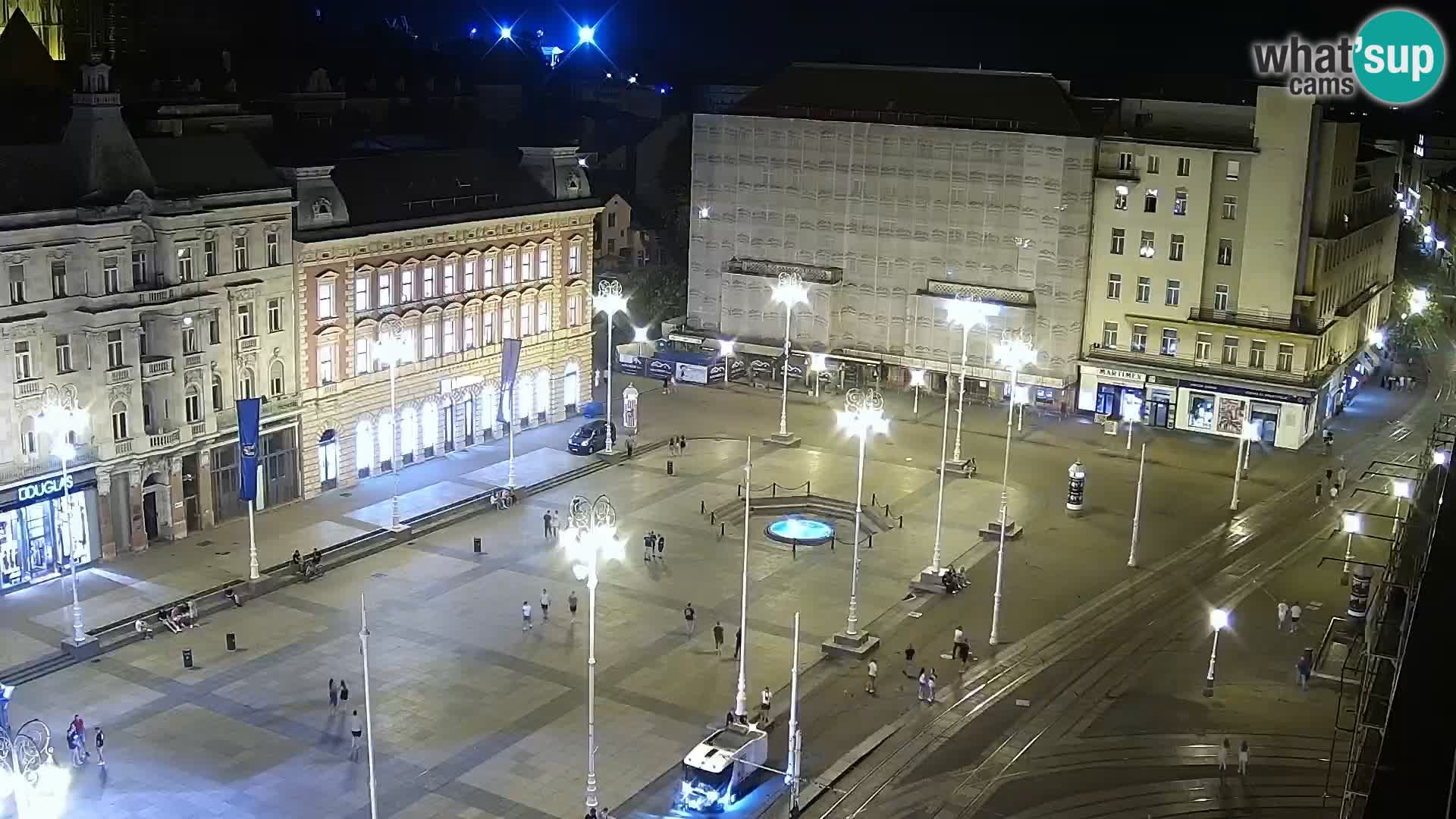 Ban Jelačić Platz  Live webcam Zagreb – Hotel Dubrovnik
