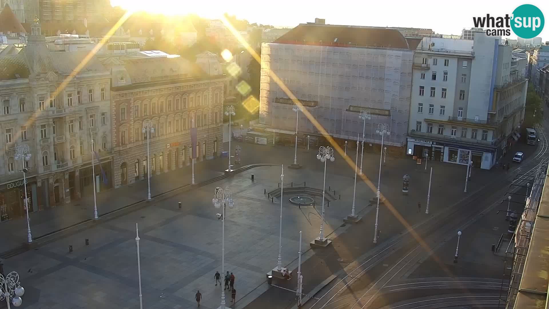 Webcam Zagreb – Plaza Ban Jelačić