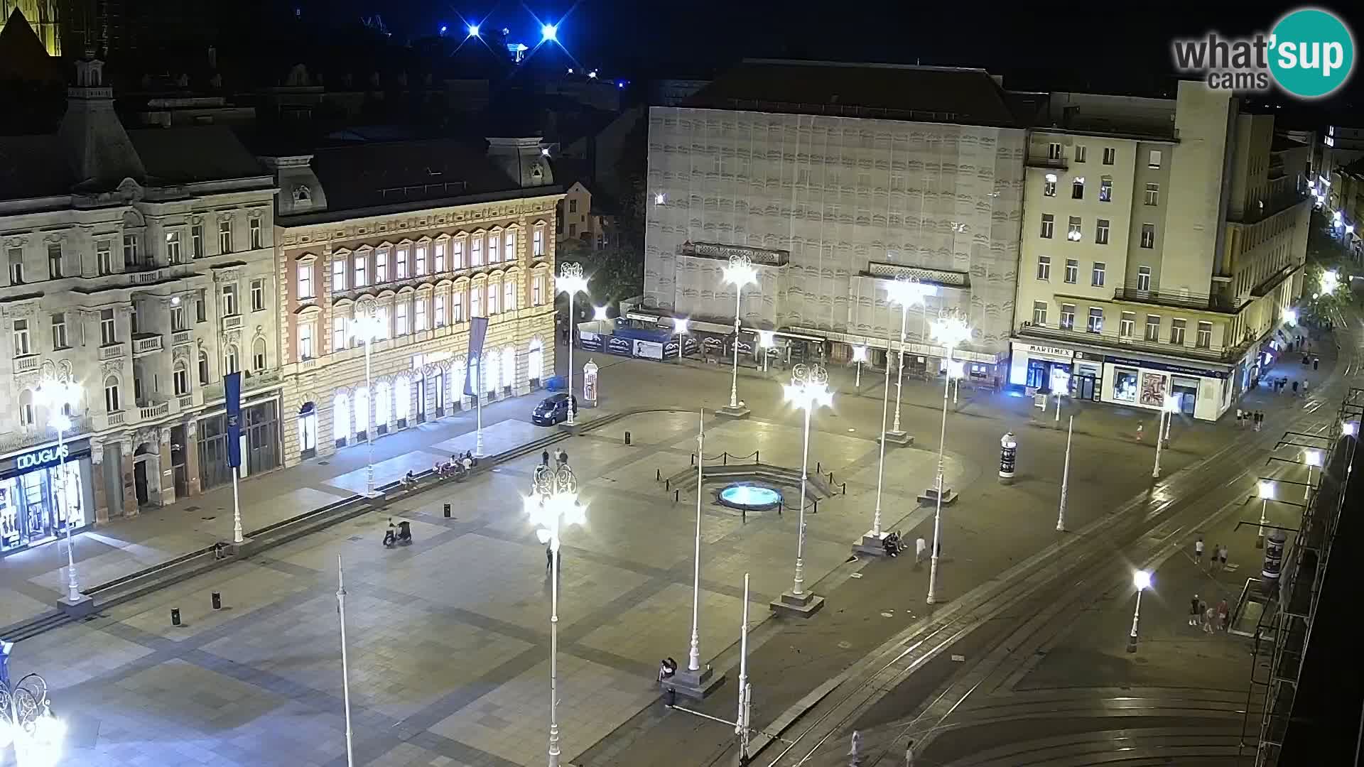 Piazza Ban Jelačić livecam Zagreb – Hotel Dubrovnik