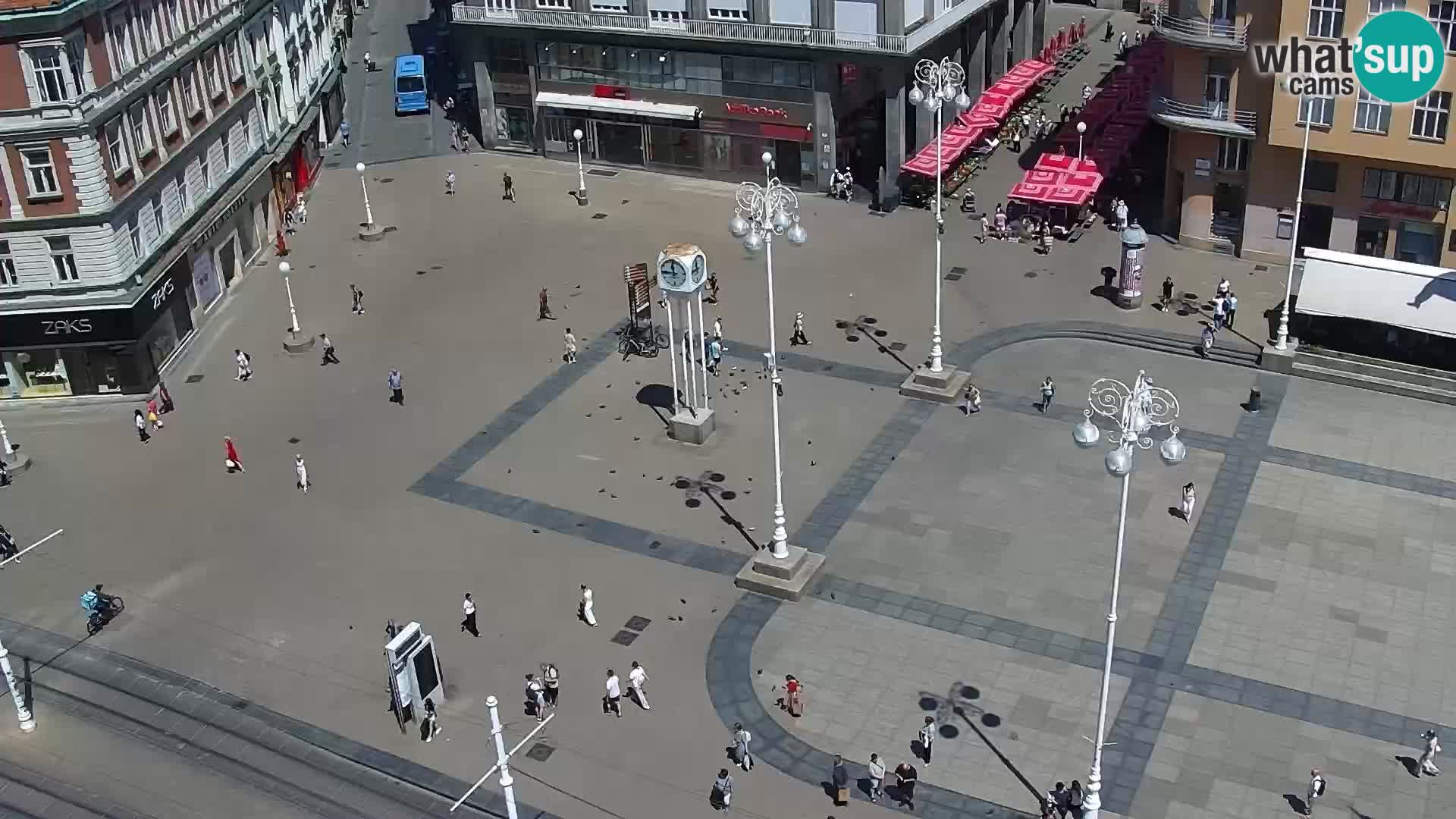 Webcam Zagreb – Ban Jelačić square