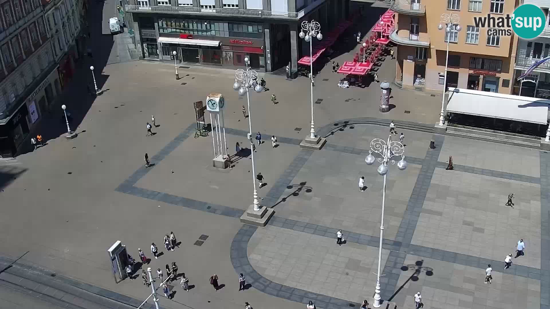 Ban Jelačić live cam Zagreb – Hotel Dubrovnik
