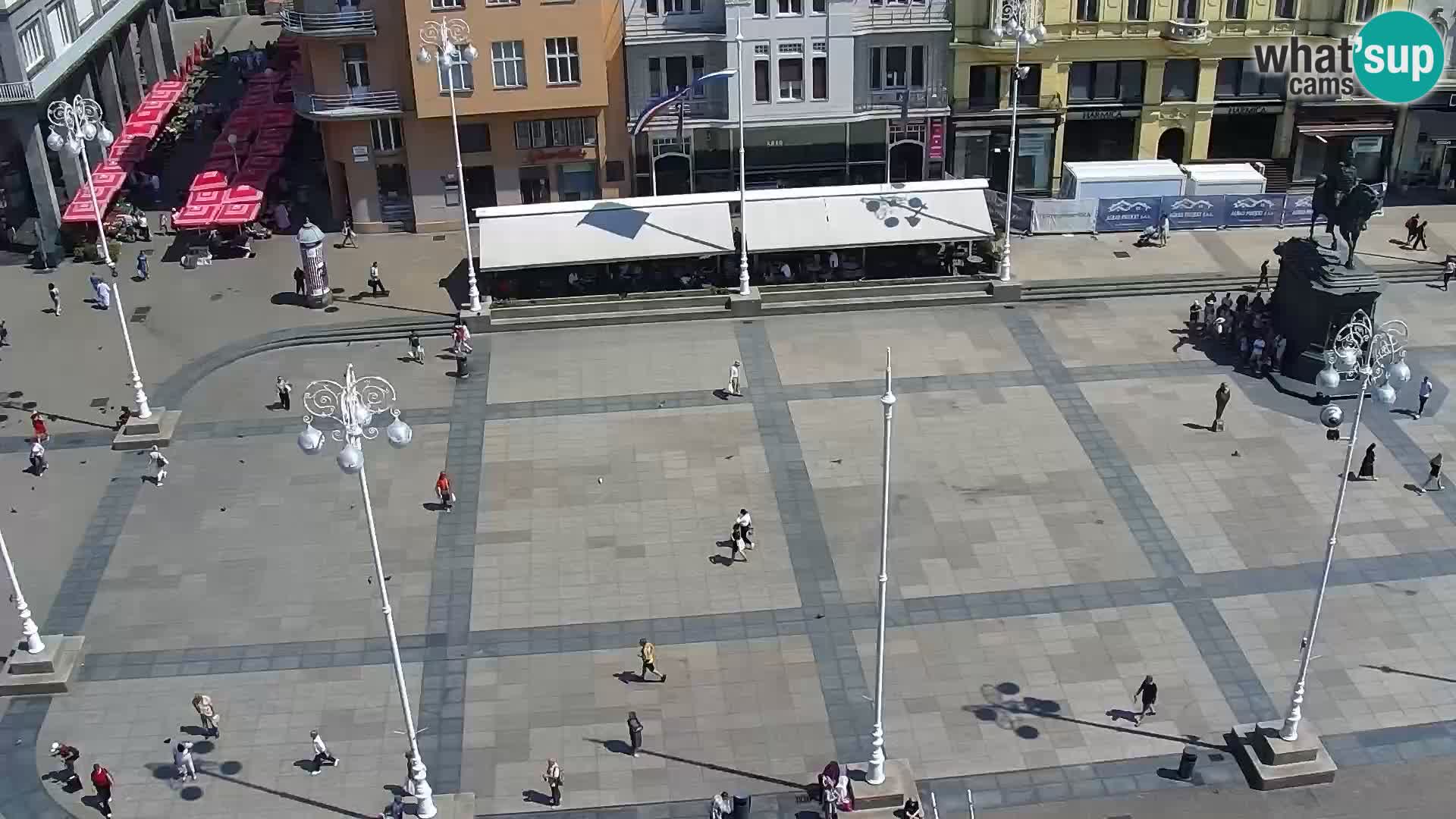 Ban Jelačić live cam Zagreb – Hotel Dubrovnik