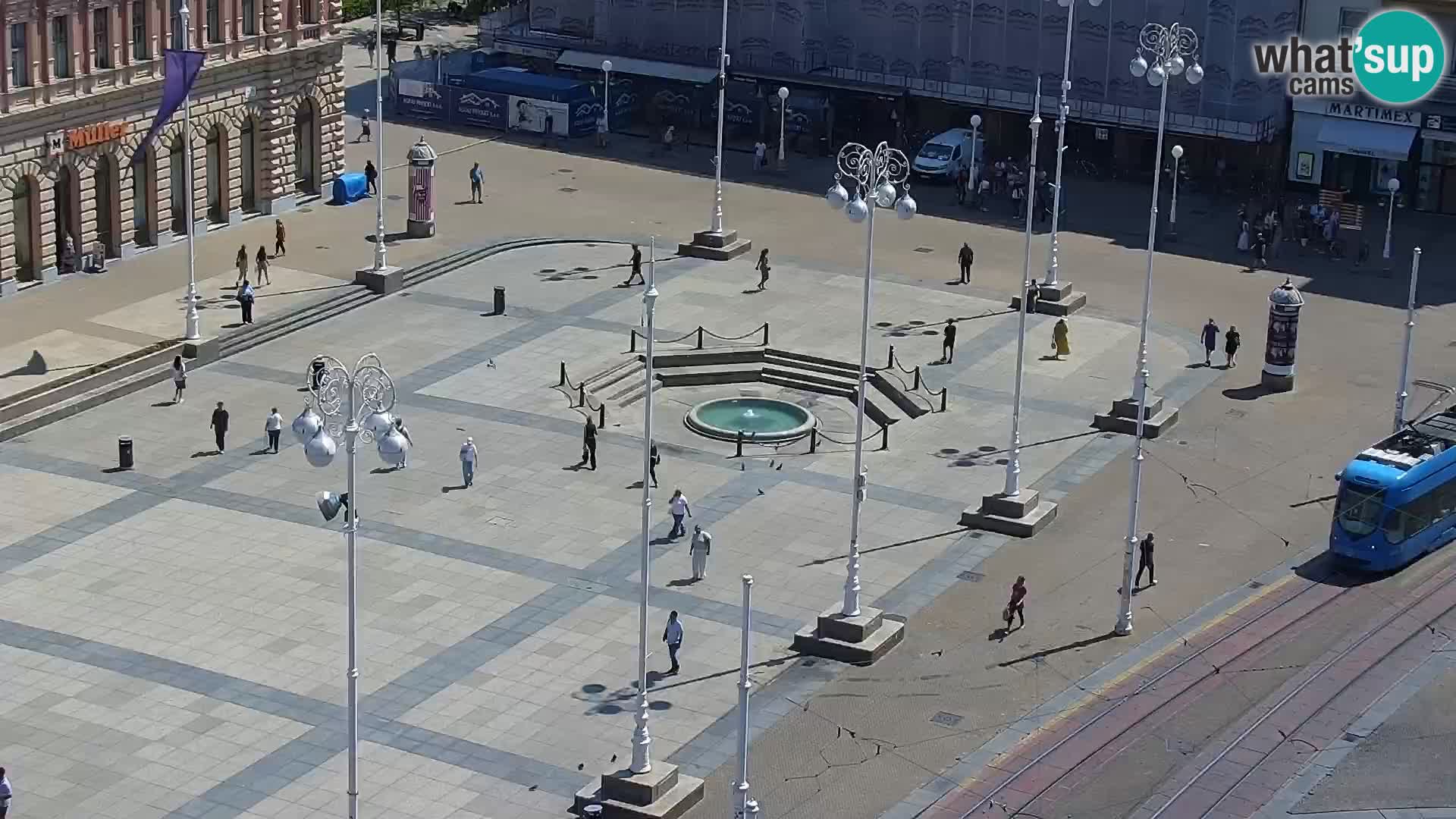 Webcam Zagreb – Plaza Ban Jelačić